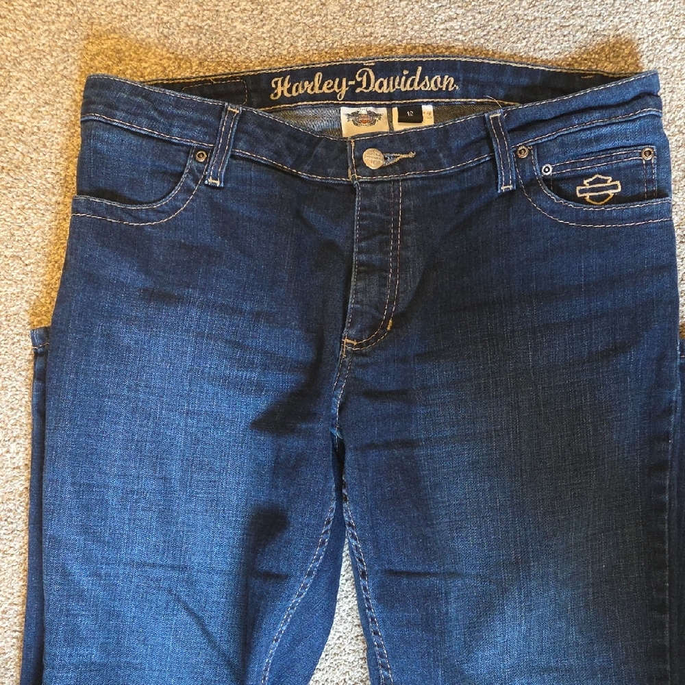 Harley-Davidson Women's Dark Blue Jeans